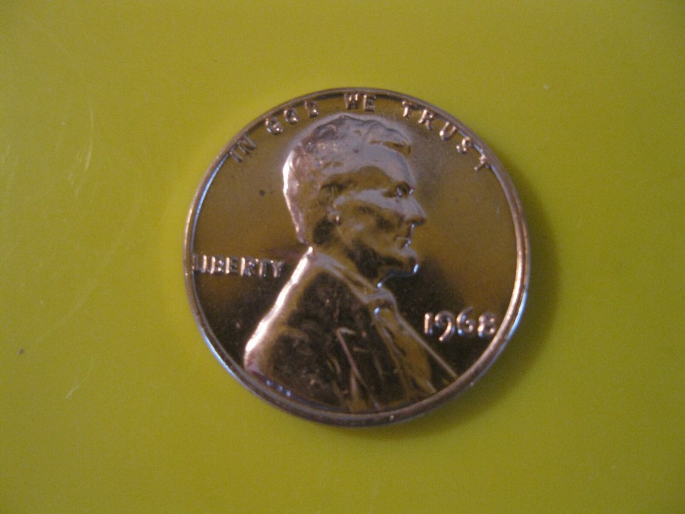 1968 Lincoln Memorial Cent Ch/Gem BU!