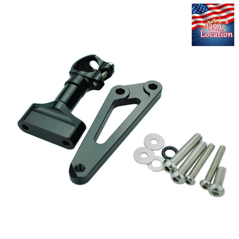 For CB600F HORNET 2007-2016 CNC Steering Damper Stabilizer Bracket Mount Kit Set