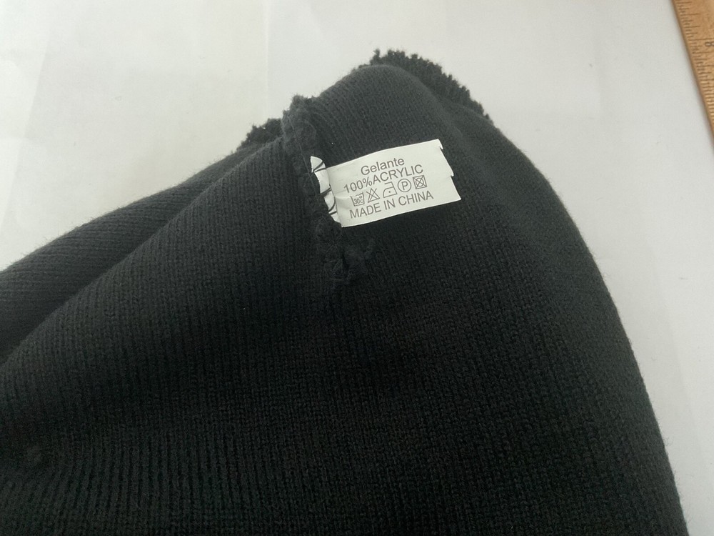 Smith & Wesson Firearms Collectable Hat patch Sewn on Black Watch Cap