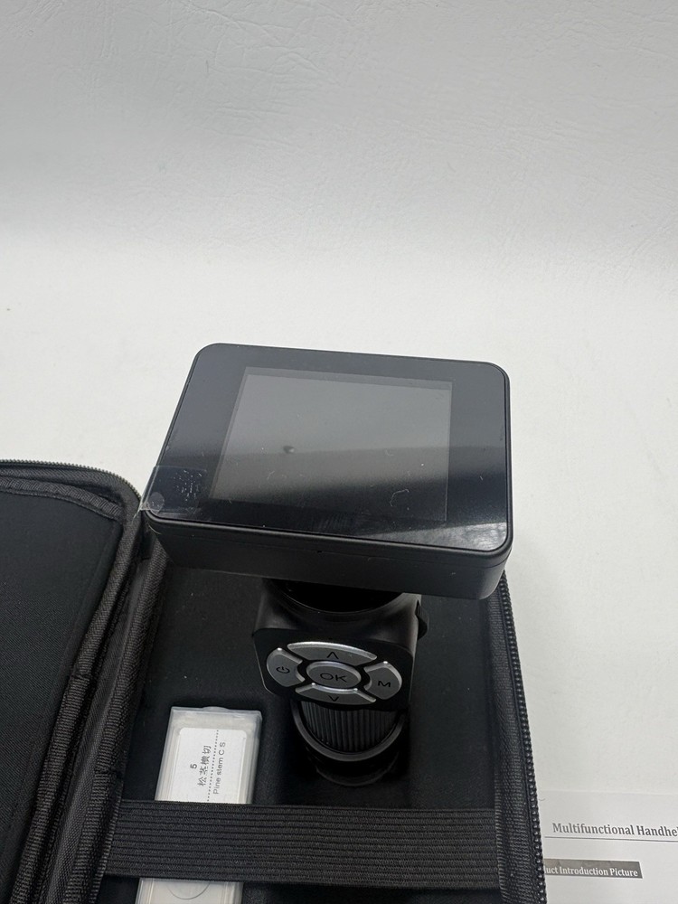 1000x Microscope-Handheld Digital Microscope for Children with 2" LCD Black