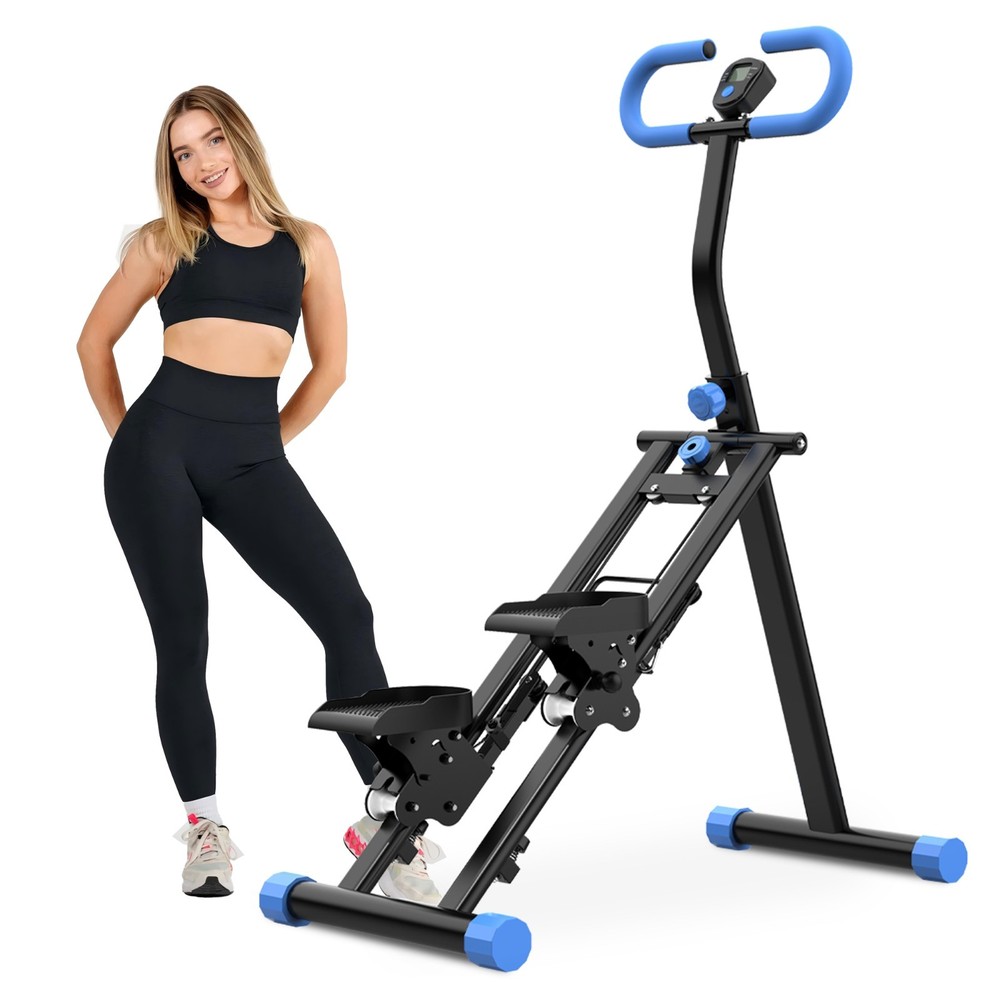 Adjustable Vertical Climber - Stable Stair Stepper for Full-Body Home Workout