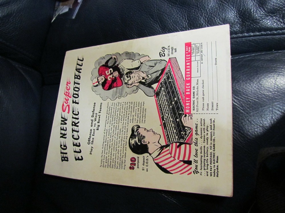 1949 Complete Football Program Dick McKissack
