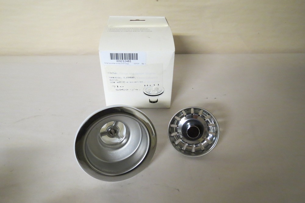 DELTA 72010  4" SINK BASKET STRAINER CHROME