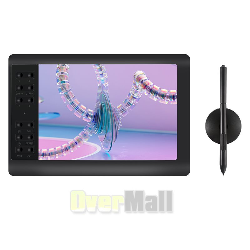 Digital Graphic Drawing Tablet with Screen Pen Display 12 Shortkey for Android