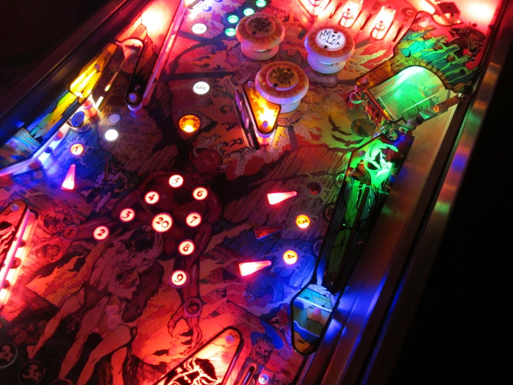 GORGAR - NON GHOSTING Lighting Kit custom SUPER BRIGHT PINBALL LED KIT