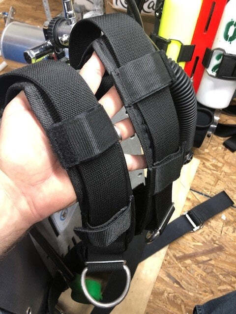 Backplate Harness Shoulder Pads