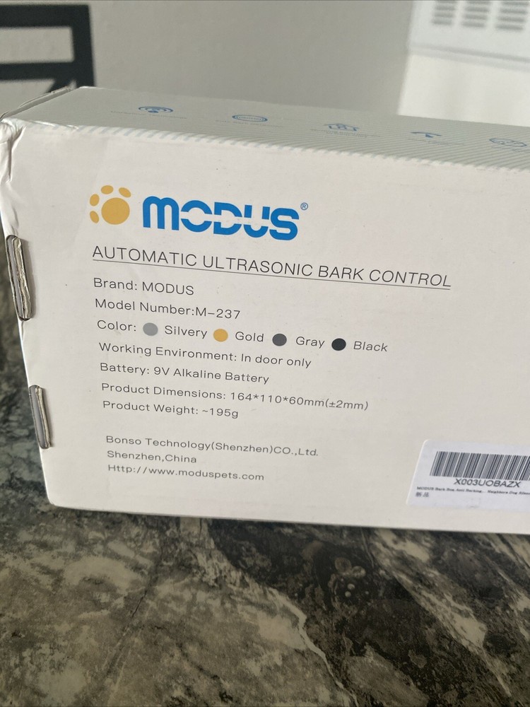 MODUS Automatic Ultrasonic Bark Control (Gold)