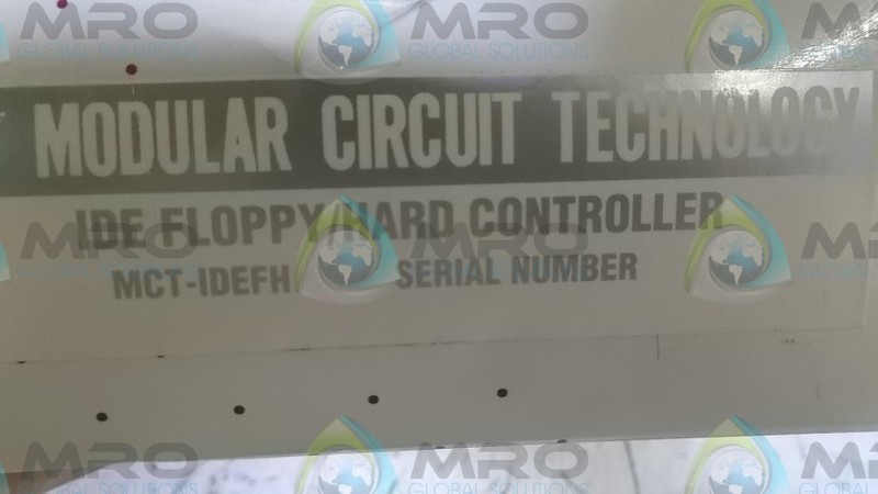 MODULAR CIRCUIT TECHNOLOGY MCT-IDEFH CIRCUIT BOARD NSMP
