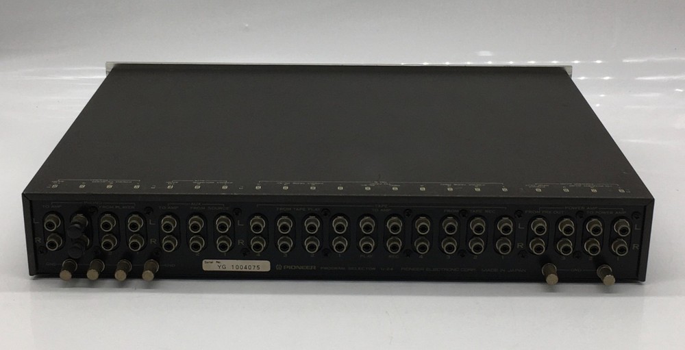 Pioneer U-24 Passive Type Multi-Function Audio Program Selector Tested Working