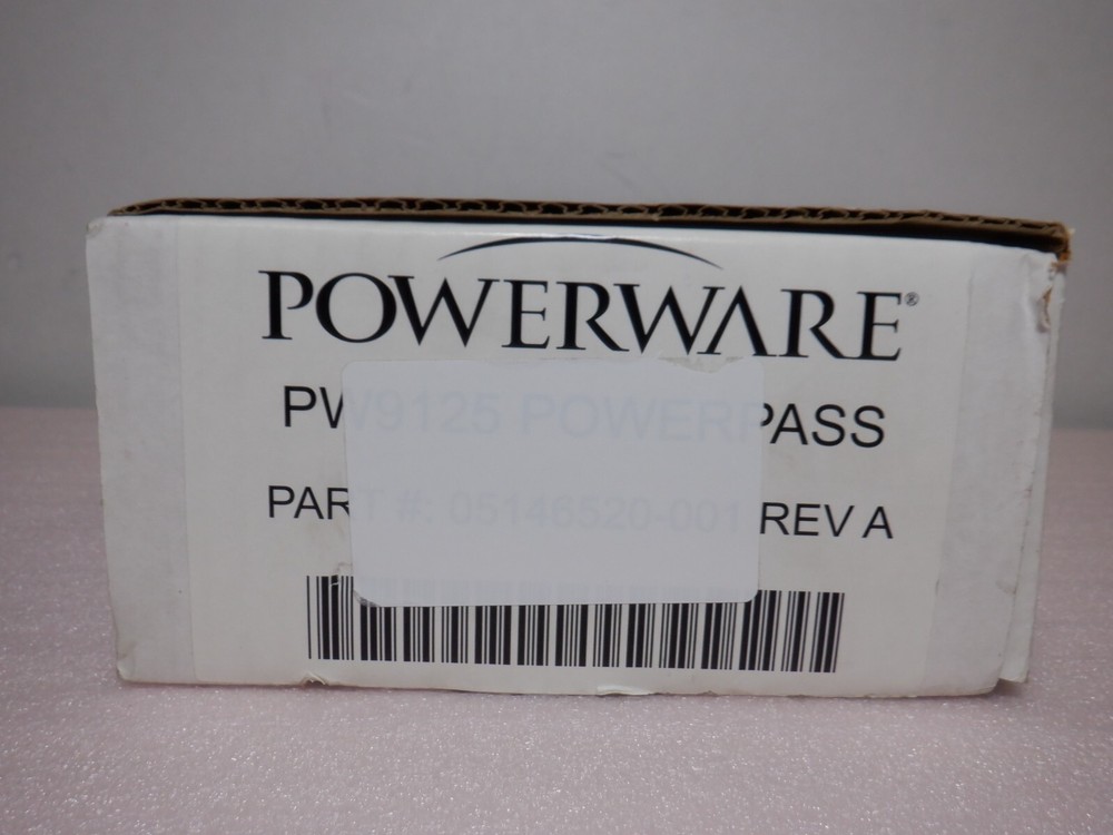 POWERWARE PW9125 POWERPASS POWER DISTRIBUTOR