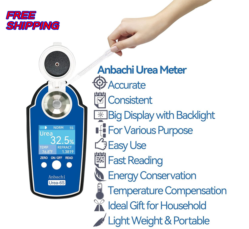 Urea & DEF Tester Refractometer Digital Tester that Measures Accurately& Quickly