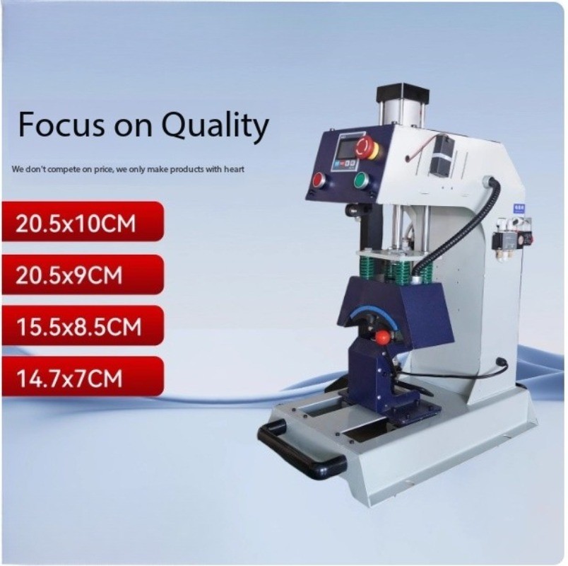 Fully Automatic Pneumatic Cap Pressing Machine Label Pressing Machine 110V/220V