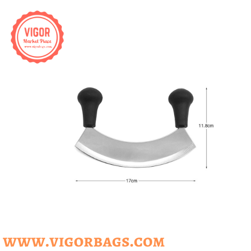 Handy Salad, Pizza Chopper & Pizza Cutter and Server Slicer Super Sharp Combo Pa