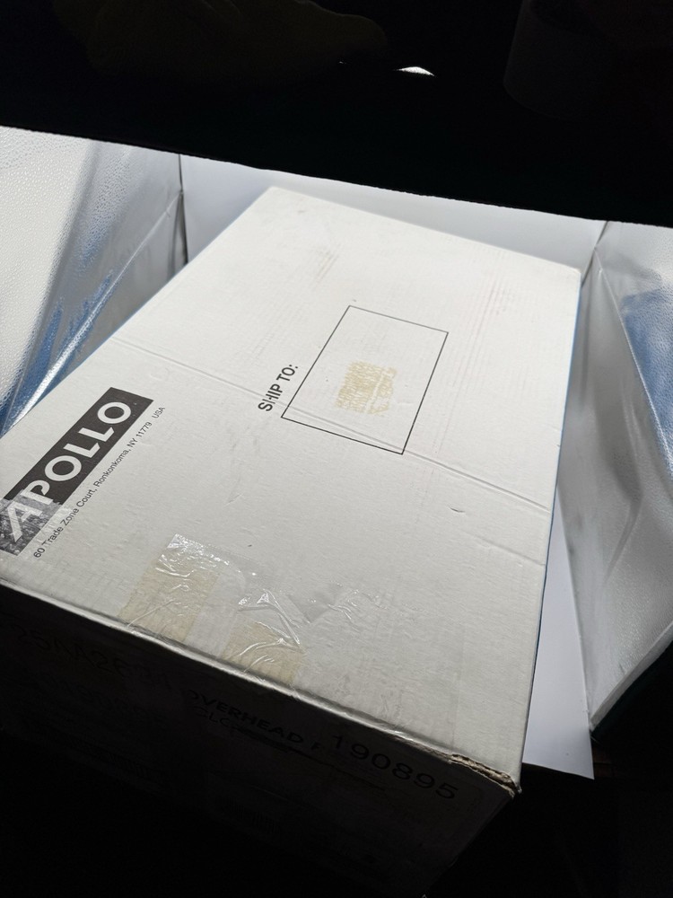 Vintage Apollo Eclipse AI 2000 Overhead Projector Missing Lamp Original Box