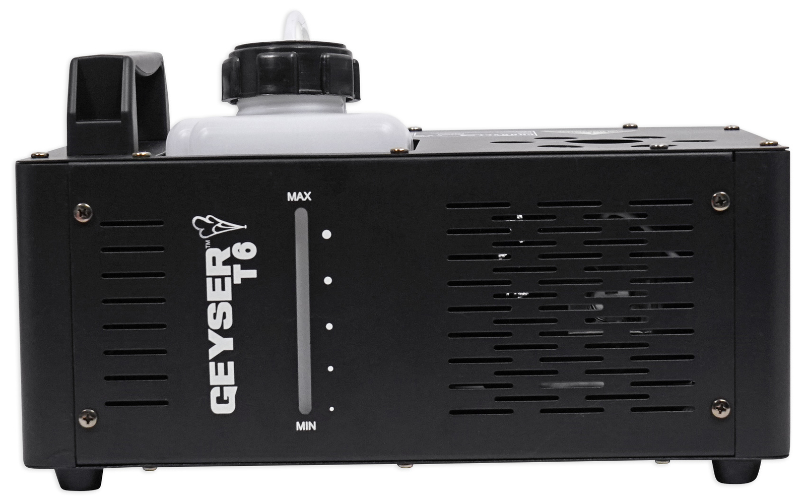 Chauvet DJ Geyser T6 Fog Machine Fogger, LED RGB Pyrotechnic Light Effect+Remote