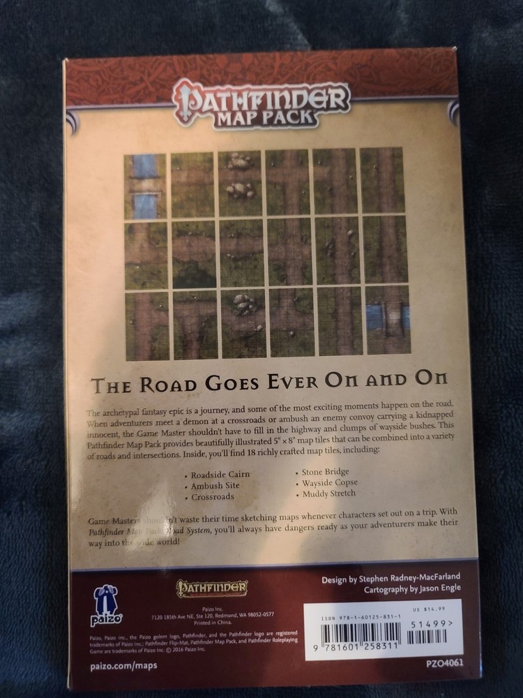 Pathfinder Map Pack - Road System - PZO4061
