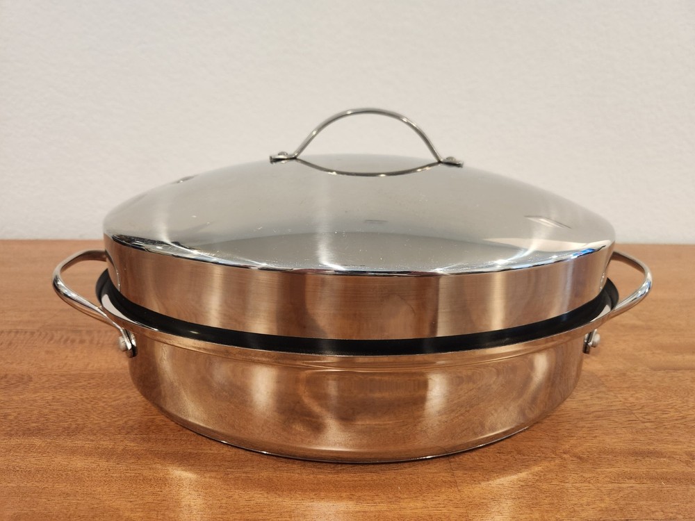 cuisinart Roasting Pan with Rack & Lid Quart, 17 " Roaster