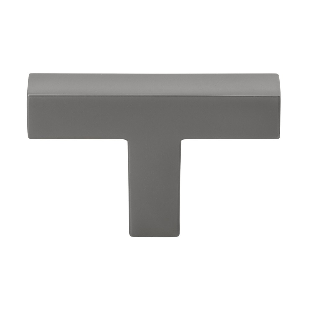 GlideRite 2-Inch Solid Square Cabinet T-Knob - 21683-T-GPH-1