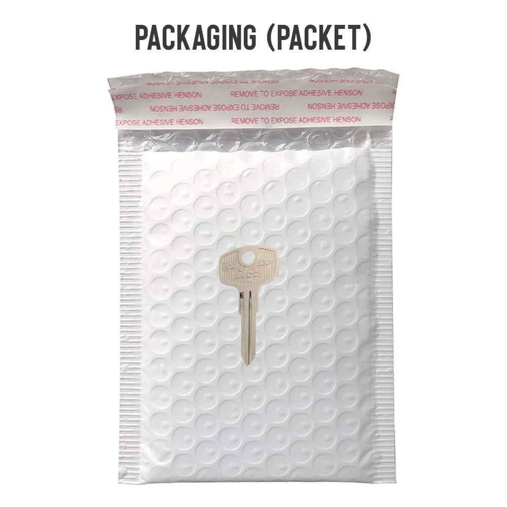 62DV Key Blank – Nickel