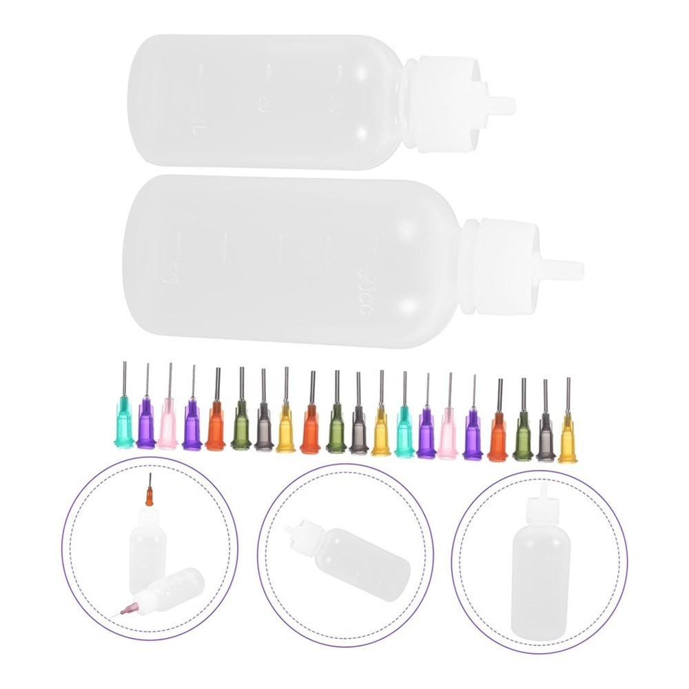 1 Set Customized Plastic Bottle Tool Slip Trailer Bottle Ceramic Glaze2412