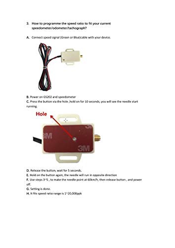 Mini Universal GPS Speedometer Signal Sensor Sender Adapter Kit Easy