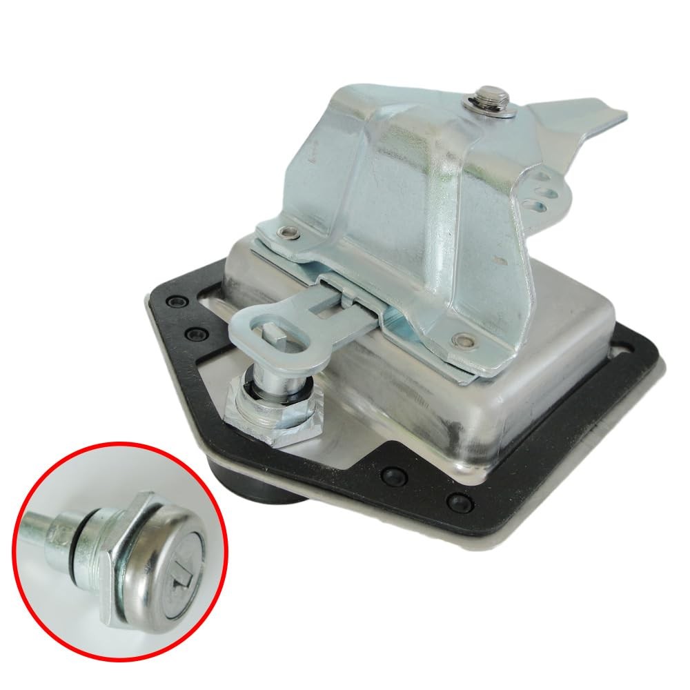 2 Pack Tool Box Locks with Keys - Replacement for Flush Mounted T Handle...