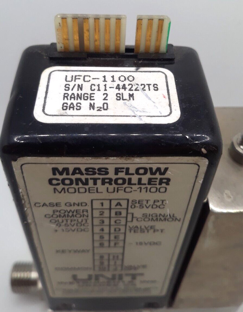Unit UFC-1100 Mass Flow Controller Range 2 SLPM Gas N2O