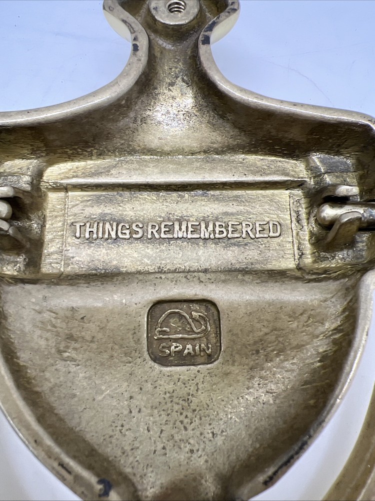 Solid Brass Door Knocker with Last Name “Pelling” from Things Remembered Spain
