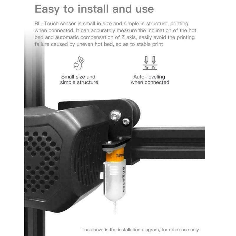 Creality 3D Printer BL Touch Auto Bed Leveling Kit 32 Bit for Ender 3 Pro CR-10