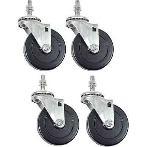 Allstar Performance 10162 Standard Duty Engine Cradle 3 in Casters 4 pc