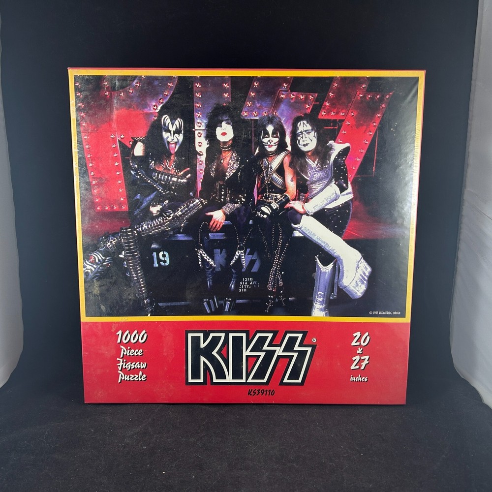 1997 KISS CATALOG SUNS OUT 1000 PIECE JIGSAW PUZZLE KS39110 20x27 SEALED - RARE