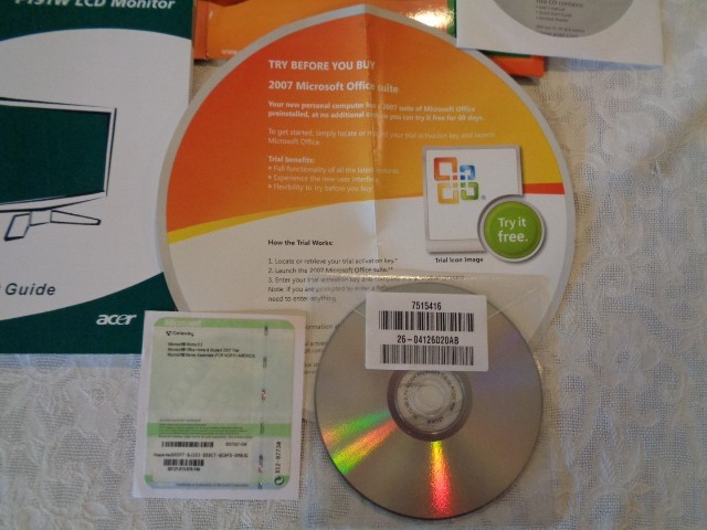 Microsoft Windows XP Home Edition Upgrade Software Version 2002 - Extra's