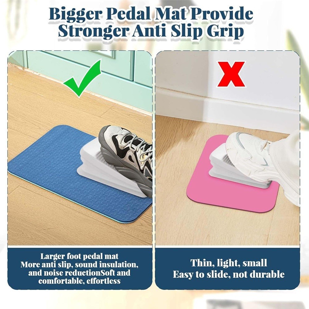 2Pcs Sewing Machine Muffling Mat Pedal Mat Sewing Machine Mat Reduce2197