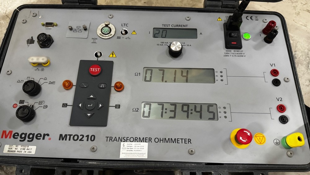 Megger MTO210 Transformer Ohmmeter