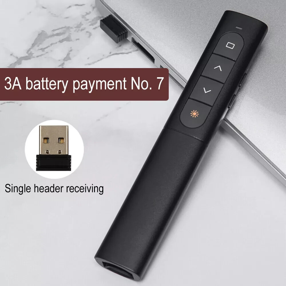 PowerPoint Presentation Presenter Wireless Remote Control PPT Laser Clicker Pen