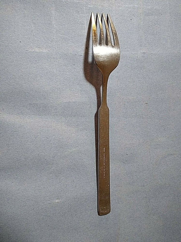 WMF Cromargan Aspen stainless dinner fork with surface scratching