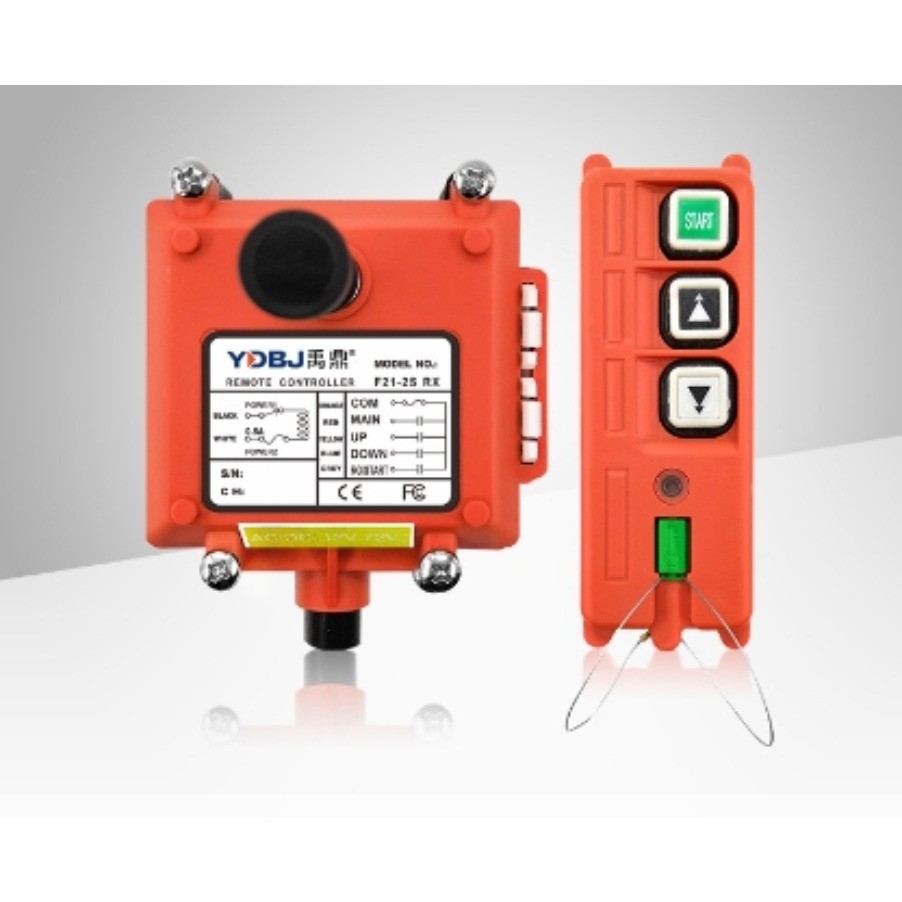 F21 - 2S Single - speed Winch for Industrial Sandblasting: Remote - controlled