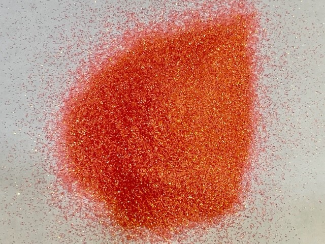 "Sherbert" Orange Extra Fine Glitter