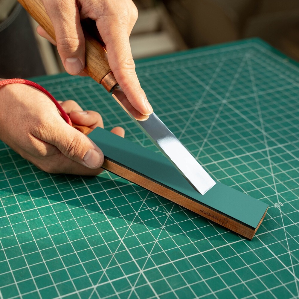 BeaverCraft LS9P2 Small Pocket Leather Strop