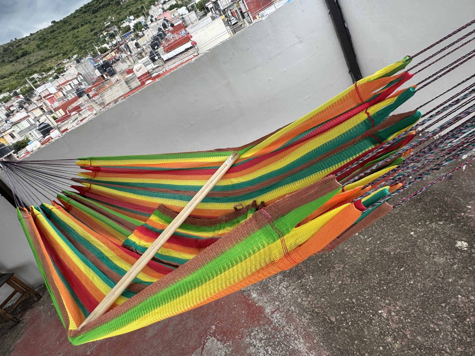 New Real ATLIXCO Mexican Hammocks Maca Hand Made 2 People Weight Up Too 550lb