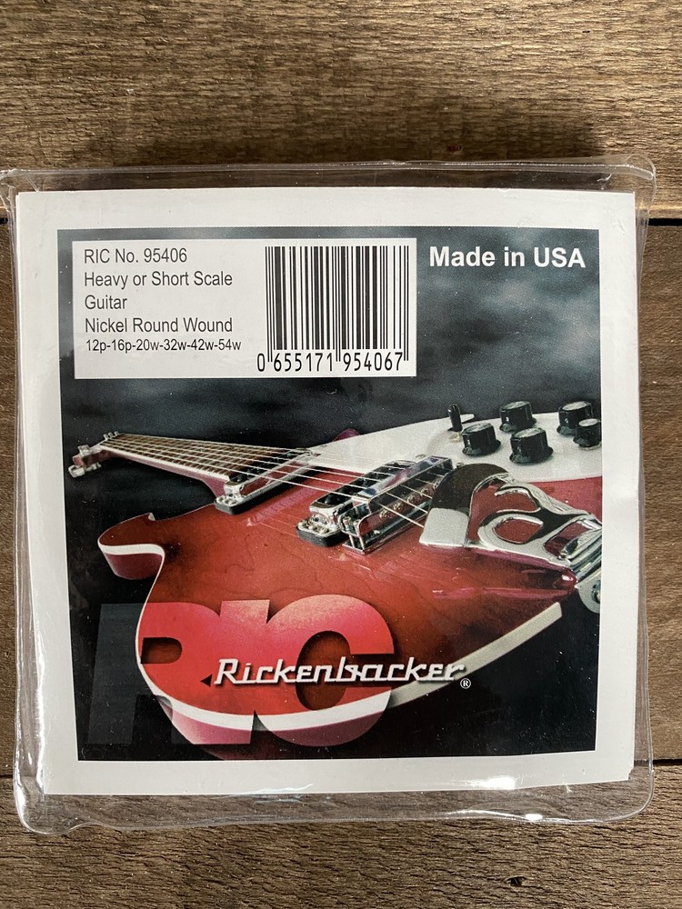 Rickenbacker 95406 Round Wound Strings, 12-54