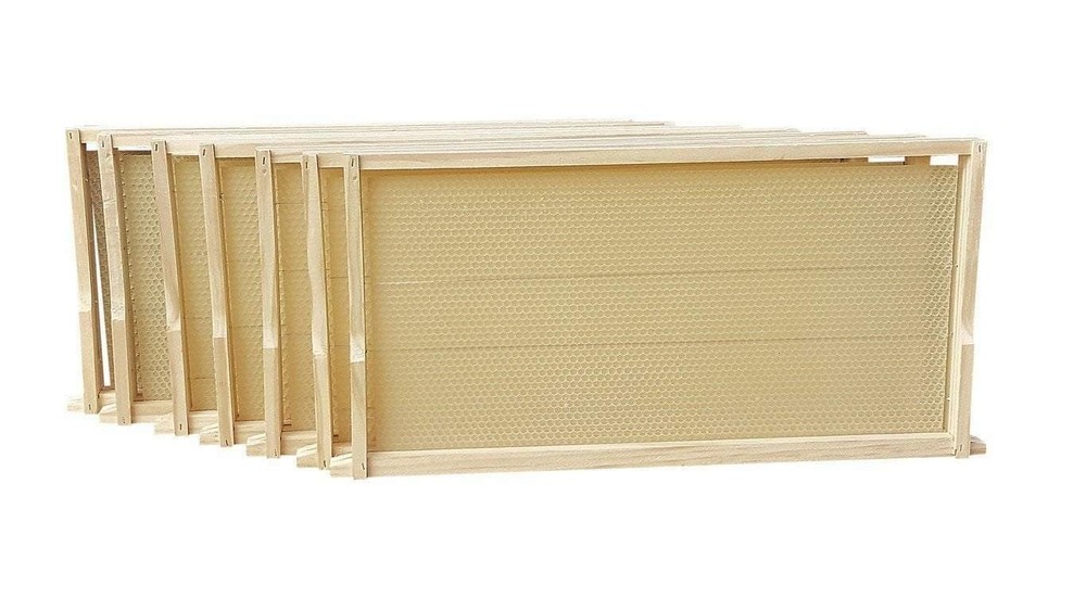 OZ-ARMOUR ASSEMBLED & PAINTED bee hive super box | Optional 8 bee box frames
