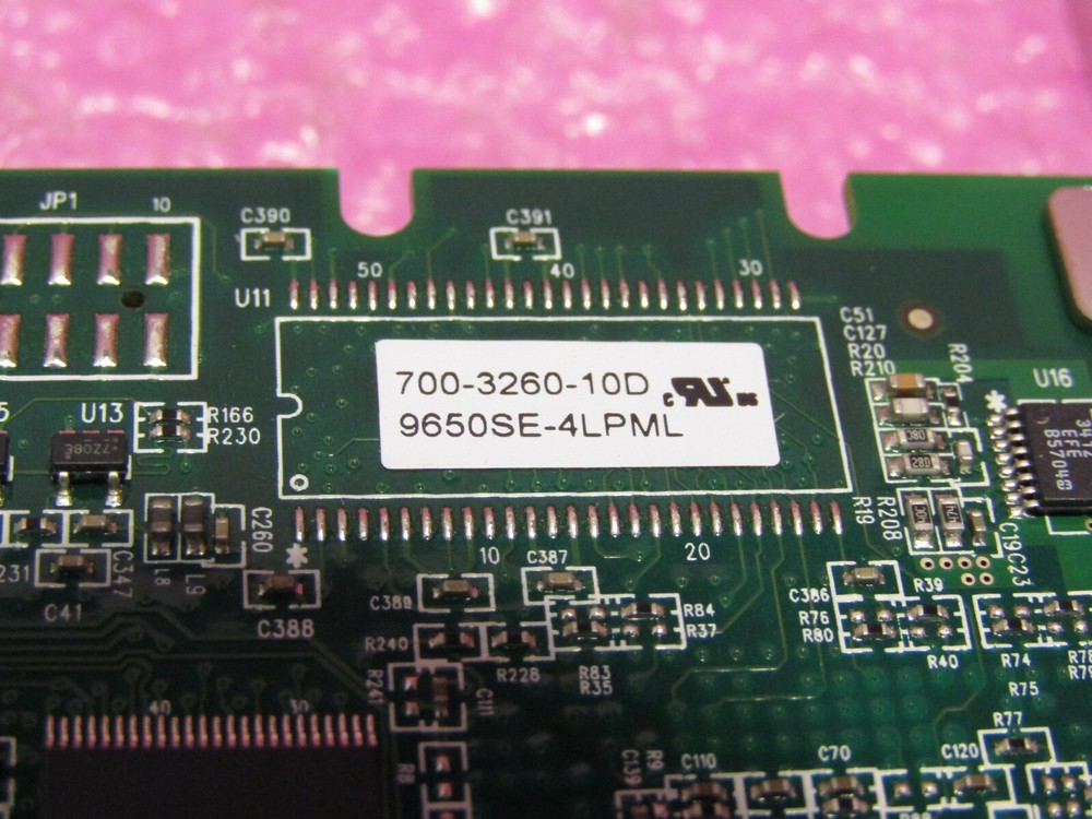 700-3260-10D AMCC 9650SE-4LPML 4-PORT PCI-E SATA RAID CONTROLLER