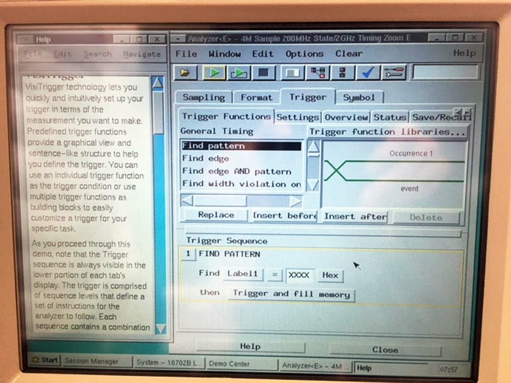 AGILENT 16702B LOGIC ANALYSIS SYSTEM w/ TESTMOBILE PRINTER PROBES & MUCH MORE