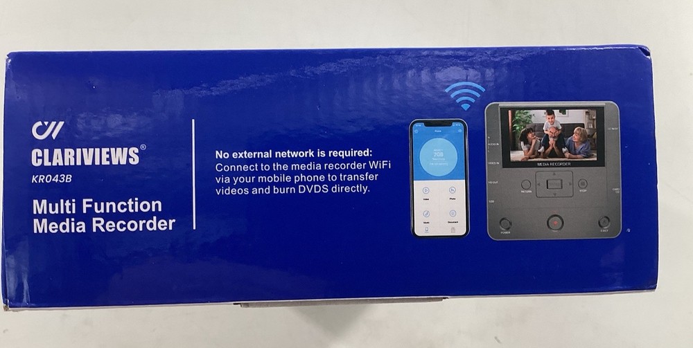 Clariviews KRO43 Multi Function Media Recorder.