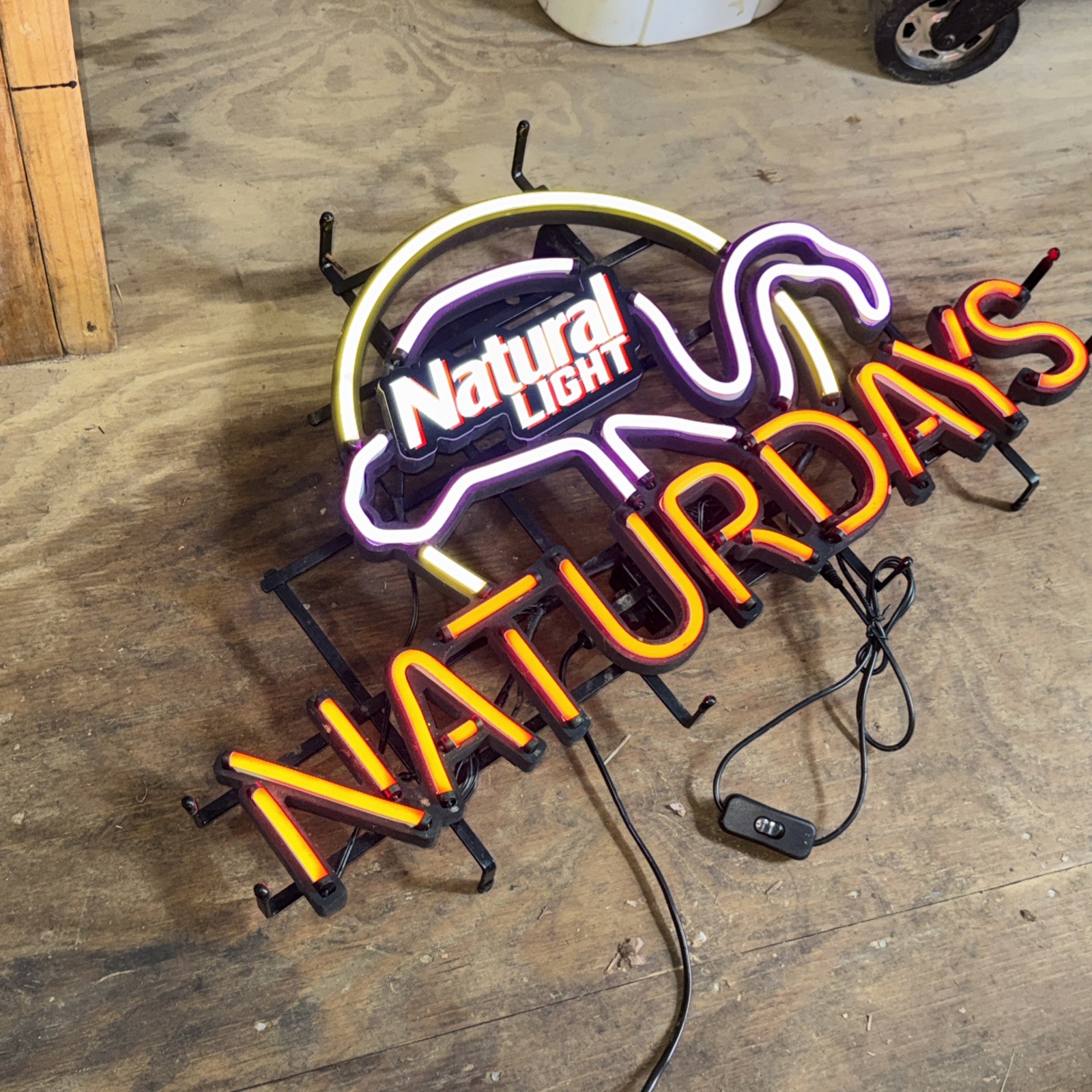 Natural Light Naturdays Neon Bar Sign