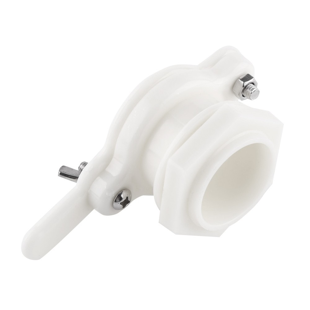 (White)Plastic Bee Honey Tap Gate Valve Beekeeping Extractor Bottling Tool