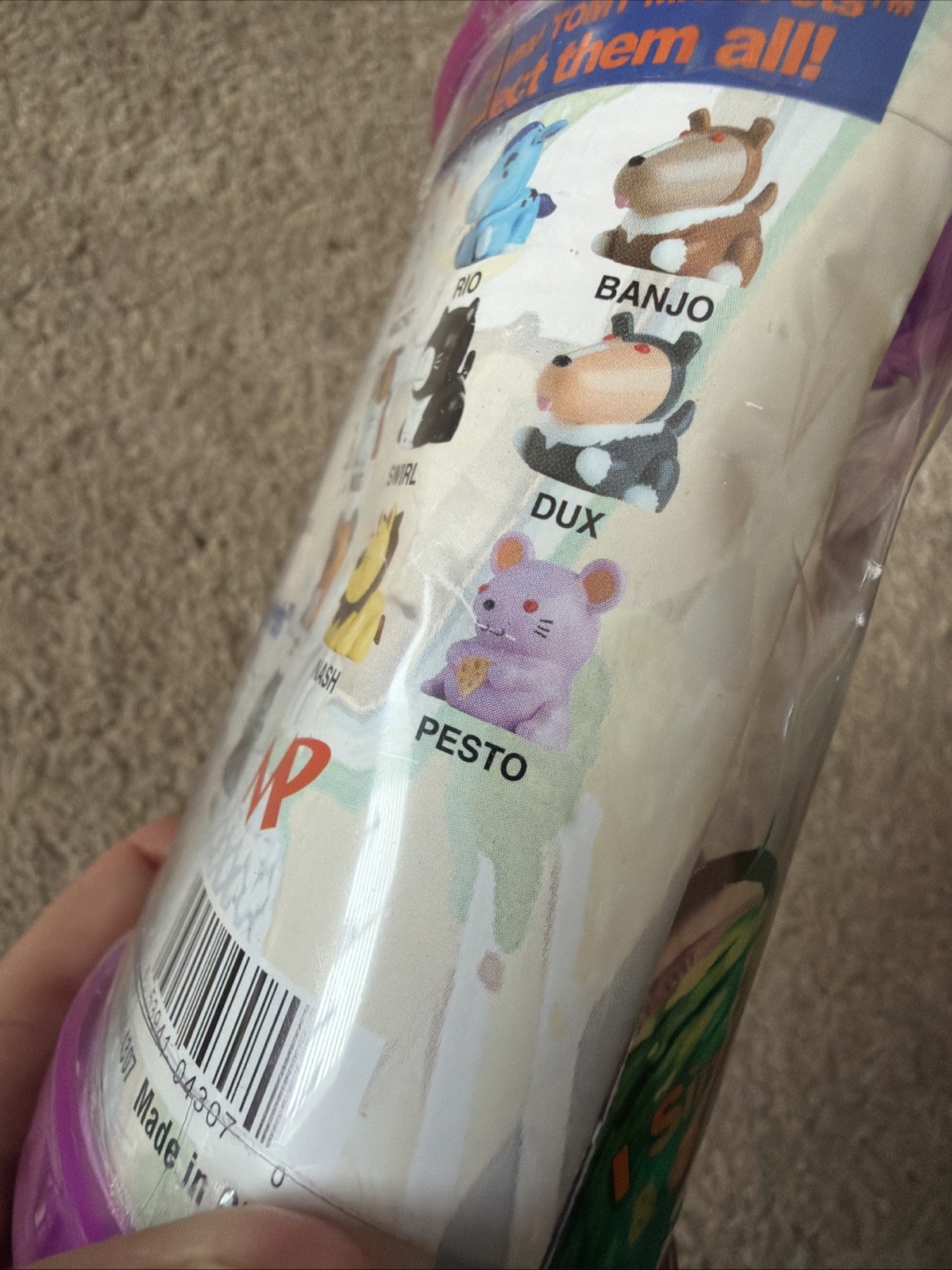 MicroPets Pink Mouse Pesto Series 3 2003 New Sealed