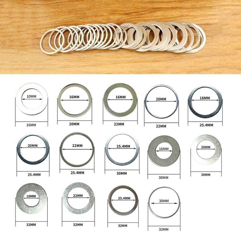 Circular For Saw Ring Conversion Ring 10pcs Multi size For Saw Blade Bushings