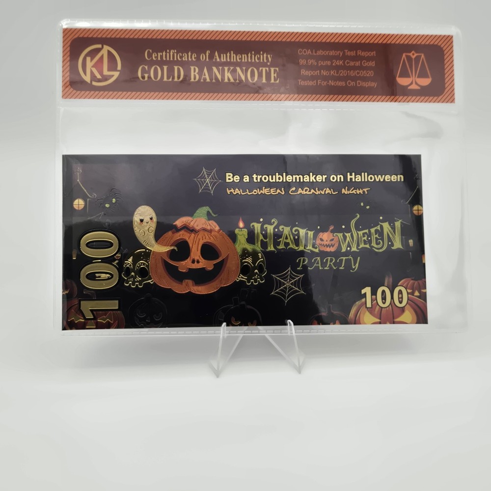 Halloween Novelty Bank Note